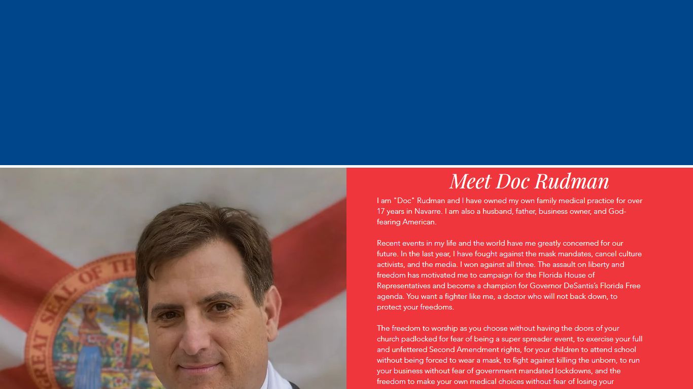 Vote Doc Rudman | Doc Rudman for State Representative | Florida